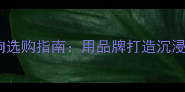 图片 家庭影院音响选购指南：用品牌打造沉浸式观影体验2