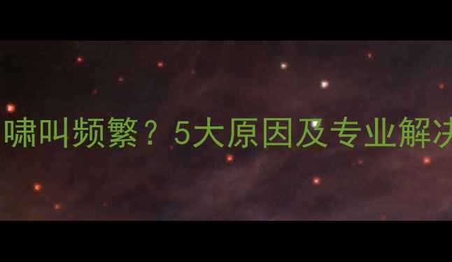图片 家庭音响啸叫频繁？5大原因及专业解决方案全2