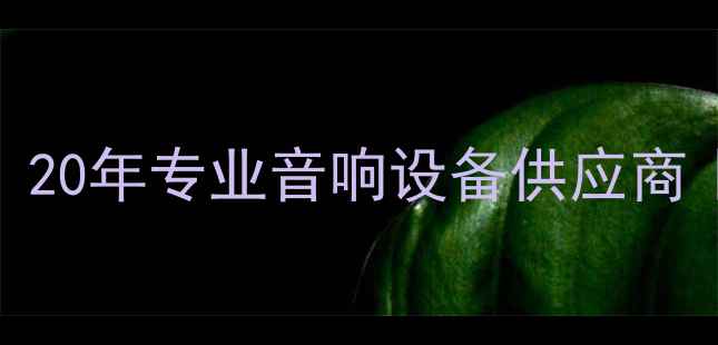 图片 广州舞台演出音箱厂家推荐｜20年专业音响设备供应商｜高性价比演出音箱定制方案