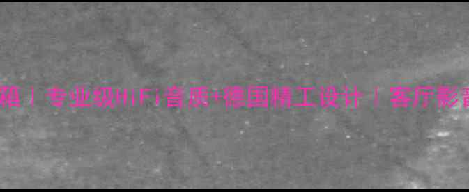 图片 德国TA落地音箱｜专业级HiFi音质+德国精工设计｜客厅影音室必入神器1