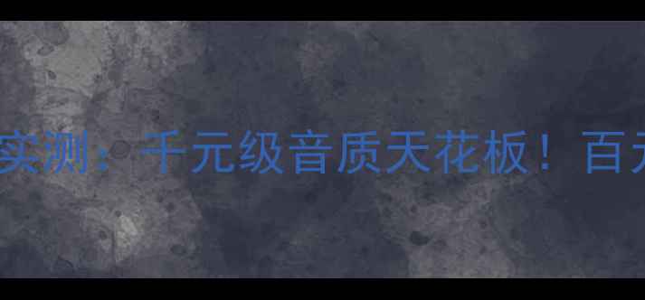 图片 德国瑞华士功放10年实测：千元级音质天花板！百元价格闭眼入不踩雷1