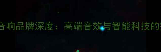 图片 德国车载音响品牌深度：高端音效与智能科技的完美融合2