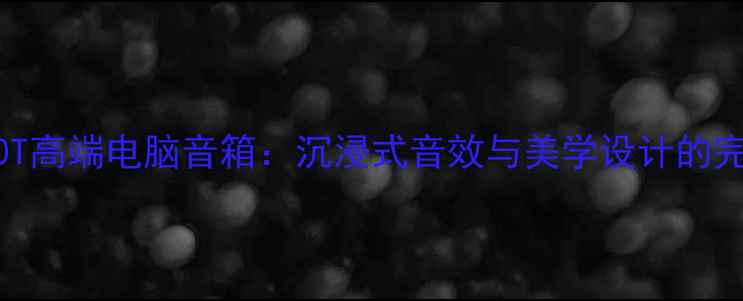 图片 惠威H950T高端电脑音箱：沉浸式音效与美学设计的完美融合2