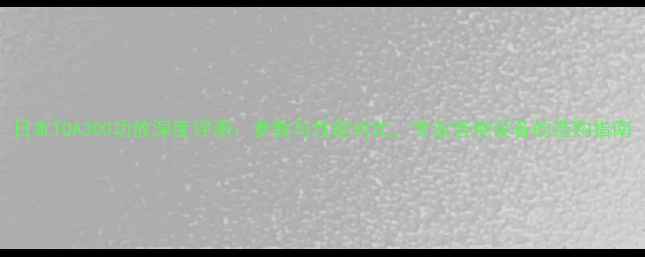 图片 日本TOA300功放深度评测：参数与性能对比，专业音响设备的选购指南