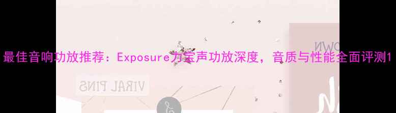 图片 最佳音响功放推荐：Exposure力宝声功放深度，音质与性能全面评测1