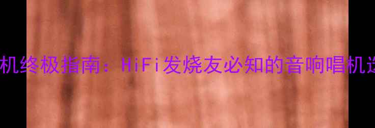 图片 柏林之声黑胶唱机终极指南：HiFi发烧友必知的音响唱机选购与搭配方案2