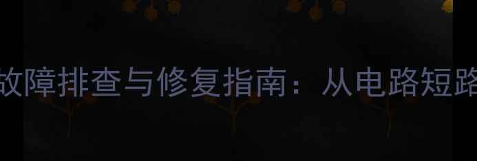 图片 标致301喇叭异响故障排查与修复指南：从电路短路到喇叭老化的全2
