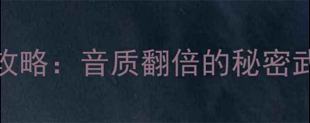 图片 汽车音响DSP功放改装全攻略：音质翻倍的秘密武器（附专业改装方案）1