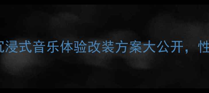 图片 沈阳思域音响改装必看！沉浸式音乐体验改装方案大公开，性价比超高的宝藏店铺推荐1