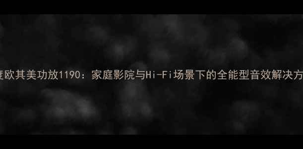 图片 深度欧其美功放1190：家庭影院与Hi-Fi场景下的全能型音效解决方案1