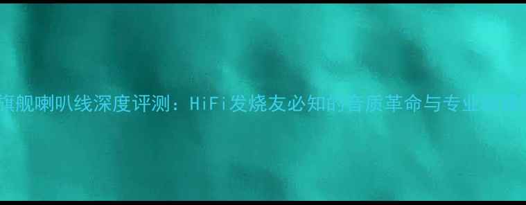 图片 瑞士FM5号旗舰喇叭线深度评测：HiFi发烧友必知的音质革命与专业级线材选择指南