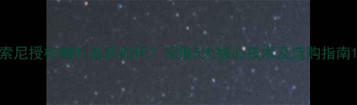 图片 索尼授权喇叭音质如何？深度5大核心技术及选购指南1