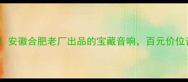 图片 纽曼音响真实测评！安徽合肥老厂出品的宝藏音响，百元价位音质不输千元机？2