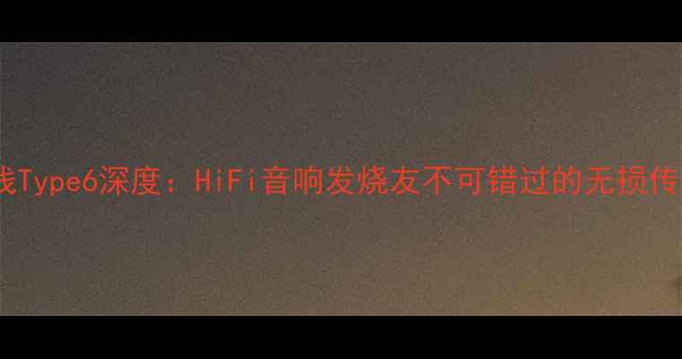 图片 线圣喇叭线Type6深度：HiFi音响发烧友不可错过的无损传输神器！1