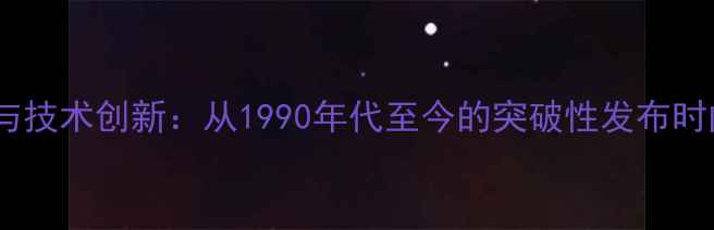图片 线阵音箱发展历程与技术创新：从1990年代至今的突破性发布时间与市场影响分析1