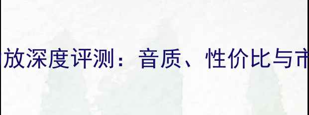 图片 美国来福功放深度评测：音质、性价比与市场口碑全2