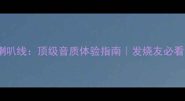 图片 美国金宝环绕喇叭线：顶级音质体验指南｜发烧友必看专业级音频线2