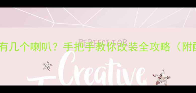 图片 老速腾音响有几个喇叭？手把手教你改装全攻略（附配置清单）1
