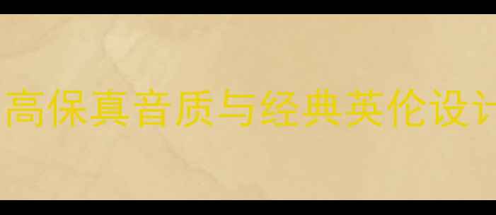 图片 英国进口书架音箱推荐：高保真音质与经典英伦设计，打造客厅音效新标杆2