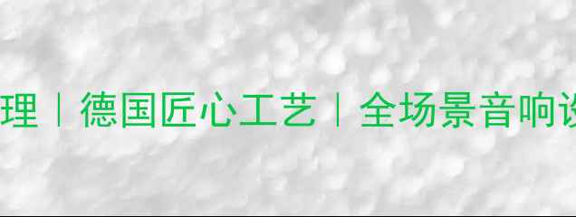 图片 达尼音响北京专业代理｜德国匠心工艺｜全场景音响设备解决方案供应商1