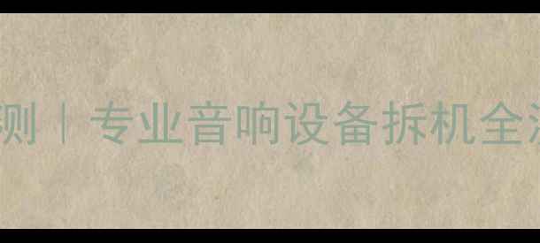 图片 达萧108功放拆解评测｜专业音响设备拆机全流程+性能实测报告1