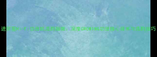 图片 进阶型Hi-Fi功放机选购指南：深度GROWING功放核心技术与选购技巧