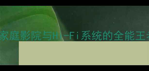 图片 雅马哈RX-340深度评测：家庭影院与Hi-Fi系统的全能王者，音质与性价比如何？1