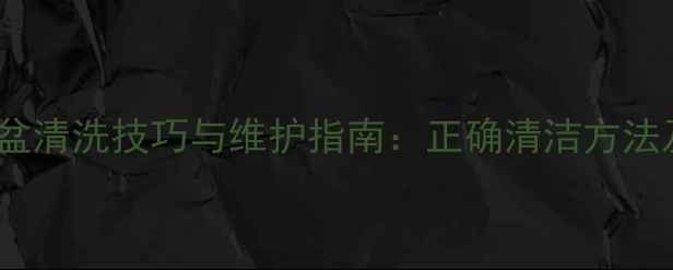图片 音响喇叭纸盆清洗技巧与维护指南：正确清洁方法及注意事项2