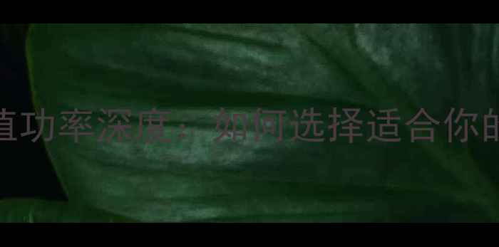 图片 音箱持续功率与峰值功率深度：如何选择适合你的Hi-Fi音响设备？1