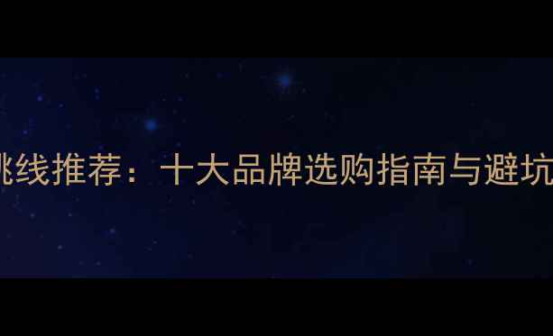 图片 音箱跳线推荐：十大品牌选购指南与避坑攻略2