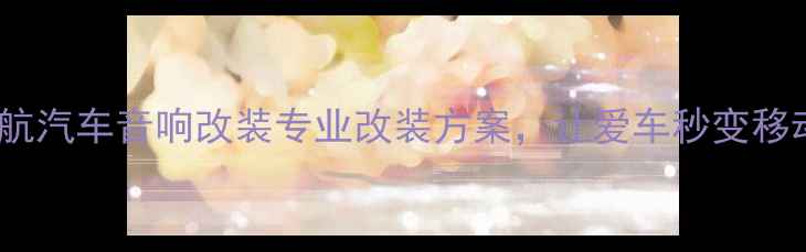 图片 🌟上海音航汽车音响改装专业改装方案，让爱车秒变移动音乐厅1