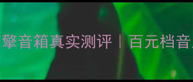 图片 🎧租房党必看！声擎音箱真实测评｜百元档音质天花板怎么选？