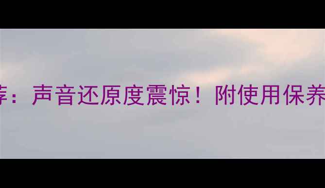 图片 🎵90年代经典功放推荐：声音还原度震惊！附使用保养指南（附真实测评）2