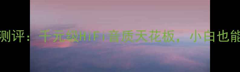 图片 🎵AES功放2850深度测评：千元级HiFi音质天花板，小白也能听懂的选购指南🎵2