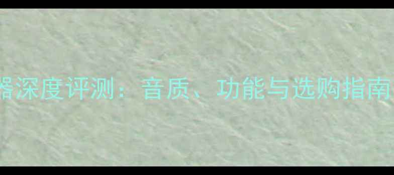 图片 🎵BMB功放遥控器深度评测：音质、功能与选购指南（附真实体验）