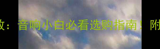 图片 🎵Pass功放vs主动功放：音响小白必看选购指南！附避坑攻略与实测对比2