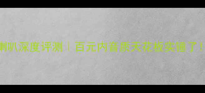图片 🎵丹麦雅仕宝喇叭深度评测｜百元内音质天花板实锤了！附避坑指南📌