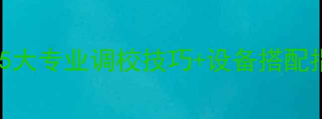 图片 🎵低音炮音量翻倍！5大专业调校技巧+设备搭配指南（附实测数据）2