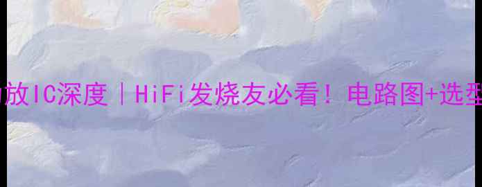 图片 🎵博士D1五路功放IC深度｜HiFi发烧友必看！电路图+选型指南全公开🎵1