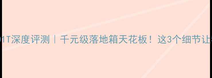 图片 🎵博士音箱501T深度评测｜千元级落地箱天花板！这3个细节让我果断入坑🔥