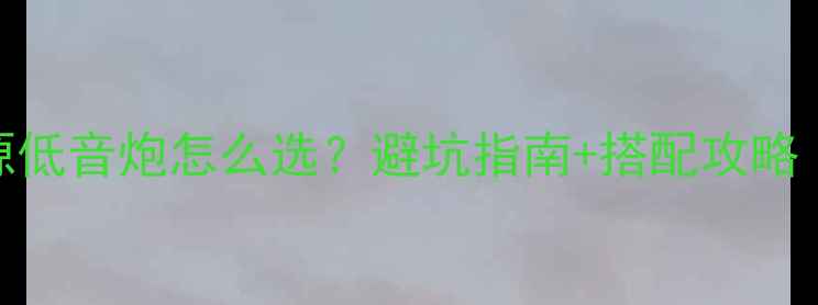 图片 🎵有源音箱+无源低音炮怎么选？避坑指南+搭配攻略（附实测对比）1