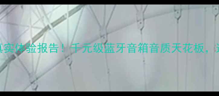 图片 🎵深度测评意力音箱608真实体验报告！千元级蓝牙音箱音质天花板，这几点让我直呼真香！🔥1