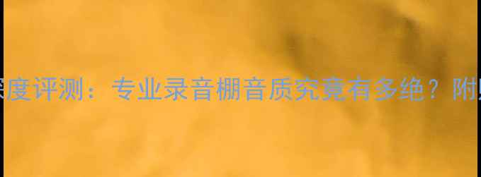 图片 🎵监听级LS-80IQ喇叭线深度评测：专业录音棚音质究竟有多绝？附购买指南和避坑技巧🎙️1