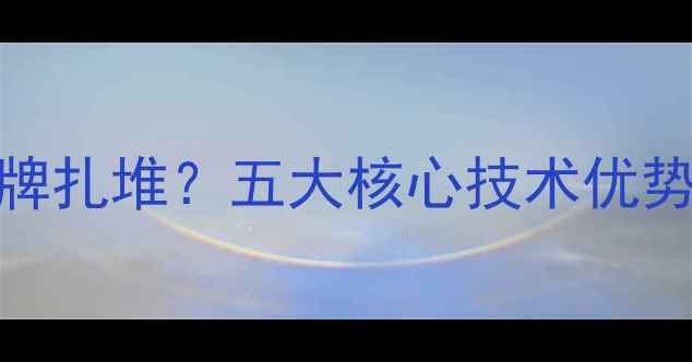 图片 🎵美国功放品牌扎堆？五大核心技术优势+选购指南🔥1