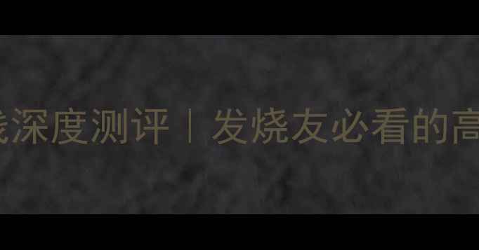 图片 🎶美国HarmonTech喇叭线深度测评｜发烧友必看的高性价比Hi-Fi线材推荐🎶