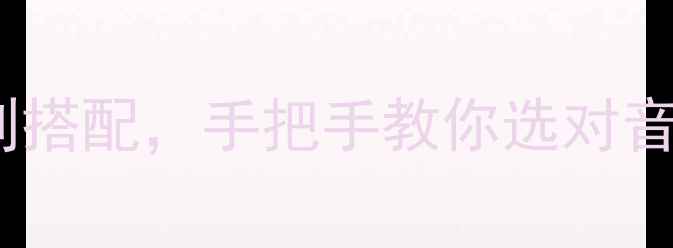 图片 📢PA喇叭选购指南｜从参数到搭配，手把手教你选对音响设备（附说明书大公开）1