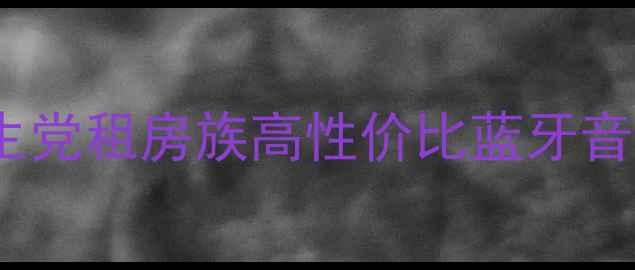 图片 🔥2000元预算必看！平价学生党租房族高性价比蓝牙音箱推荐指南（附避坑攻略）1