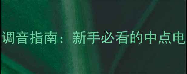 图片 🔥STK厚膜功放中点电压调音指南：新手必看的中点电压设置技巧与常见误区2