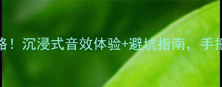 图片 🔥奥迪A4L换BO喇叭全攻略！沉浸式音效体验+避坑指南，手把手教你升级音响系统🔥2