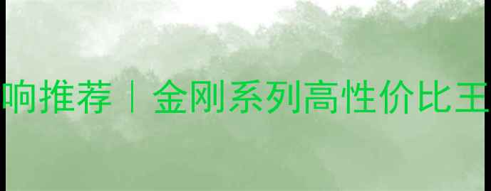 图片 🔥度户外运动音响推荐｜金刚系列高性价比王炸款深度测评💥